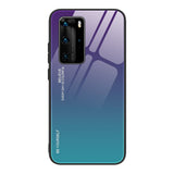 Etui Gradient Glass Case - Huawei P40 Pro - Moonlight Calm