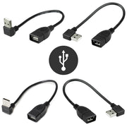 Przedłużacz (Kabel) USB, Kątowy - 4 Kierunki