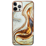 Etui Marble New Gold Case - iPhone 12 Pro Max