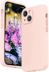 Etui Silikonowe - Liquid Silicone - iPhone 13 - Różowy