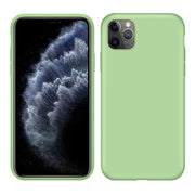 Etui Silikonowe - Liquid Silicone - iPhone 11 Pro Max - Zielony