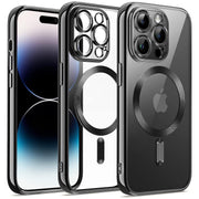 Etui Silikonowe Camera Protect do Magsafe - iPhone 14 Pro Max - Czarny