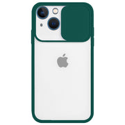 Etui Camera Cover Case - iPhone 14 - Ciemny Zielony