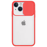 Etui Camera Cover Case - iPhone 13 Mini - Czerwony