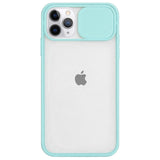 Etui Camera Cover Case - iPhone 12 Pro - Turkusowy