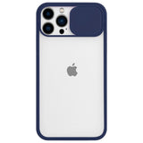 Etui Camera Cover Case - iPhone 13 Pro - Granatowy