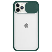 Etui Camera Cover Case - iPhone 12 Pro - Ciemny Zielony
