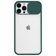 Etui Camera Cover Case - iPhone 13 Pro - Ciemny Zielony