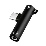 Adapter USB-C - Słuchawki (Jack 3,5 mm) + Ładowanie