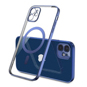 Etui Silikonowe do MagSafe - iPhone 12 - Niebieski