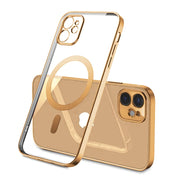 Etui Silikonowe do MagSafe - iPhone 12 - Złoty