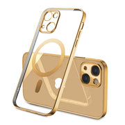 Etui Silikonowe do MagSafe - iPhone 14 - Złoty