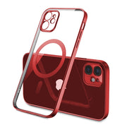 Etui Silikonowe do MagSafe - iPhone 12 - Czerwony