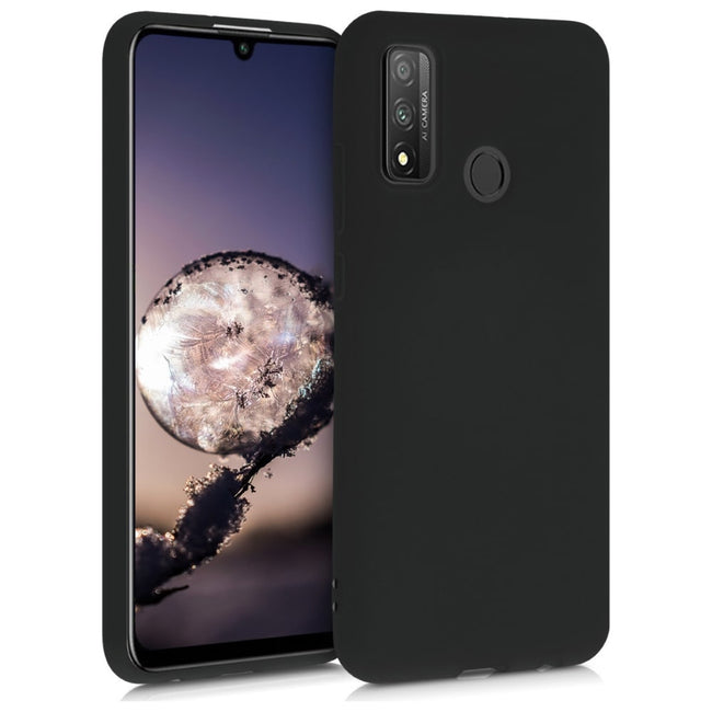 Etui Silikonowe - Liquid Silicone - Huawei P Smart 2020 - Czarny