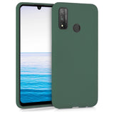 Etui Silikonowe - Liquid Silicone - Huawei P Smart 2020 - Ciemny Zielony