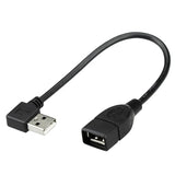 Przedłużacz (Kabel) USB, Kątowy - 4 Kierunki