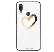 Etui Slim Glass Case - Xiaomi Redmi Note 7 - Love White