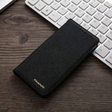 Etui Flip z Magnesem - iPhone 7+ - Czarny