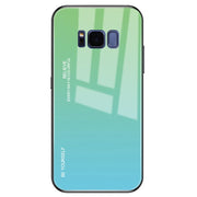 Etui Gradient Glass Case - Samsung S8+ - Blue Lagoon