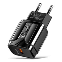 Ładowarka Sieciowa Mocna - Quick Charge 3.0 (3A), 18W
