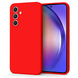 Etui Silikonowe - Liquid Silicone - Samsung Galaxy A54 5G - Czerwony