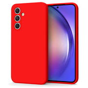 Etui Silikonowe - Liquid Silicone - Samsung Galaxy A54 5G - Czerwony