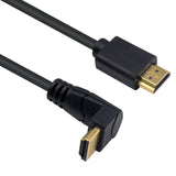 Kabel Kątowy HDMI - HDMI 1.4 HD 4k - 1,5m