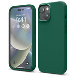 Etui Silikonowe - Liquid Silicone - iPhone 7 / 8 - Ciemny Zielony