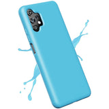Etui Silikonowe Candy Kolor - Samsung Galaxy A32 5G - Jasno-Niebieski