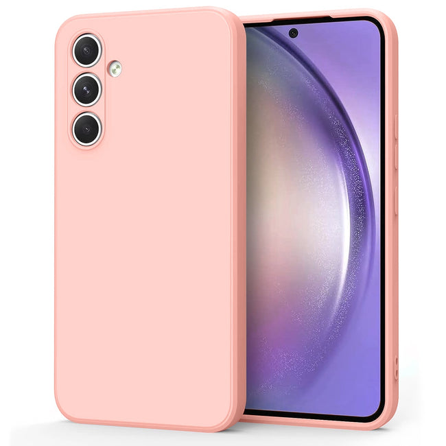 Etui Silikonowe - Liquid Silicone - Samsung Galaxy A54 5G - Różowy