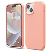 Etui Silikonowe - Liquid Silicone - iPhone 15 - Różowy