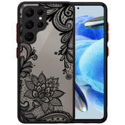 Etui Lace Case - Samsung Galaxy S22 Ultra - Koronkowe