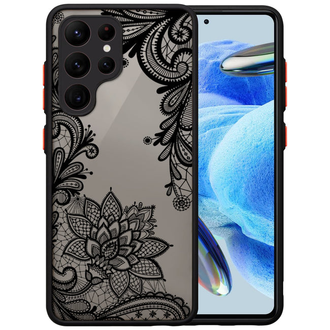 Etui Lace Case - Samsung Galaxy S22 Ultra - Koronkowe