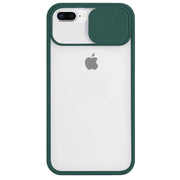 Etui Camera Cover Case - iPhone 7 Plus / 8 Plus - Ciemny Zielony