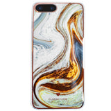 Etui Marble New Gold Case - iPhone 7 Plus / 8 Plus