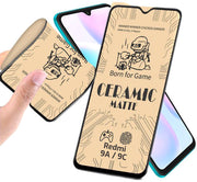 Matowe Ceramiczne Szkło Ochronne - Xiaomi Redmi 9A