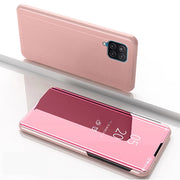 Etui Clear View - Samsung Galaxy A12 - Różowy