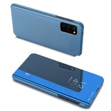 Etui Clear View - Samsung Galaxy A32 5G - Niebieski