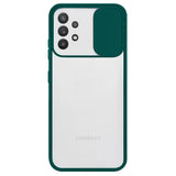 Etui Camera Cover Case - Samsung Galaxy A32 4G - Ciemny Zielony