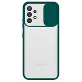 Etui Camera Cover Case - Samsung Galaxy A52s - Ciemny Zielony
