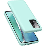 Etui Silikonowe - Liquid Silicone - Samsung Galaxy A52 4G / A52 5G - Miętowy