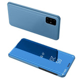 Etui Clear View - Samsung Galaxy A71 / A71 5G - Niebieski