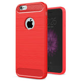 Etui Armor Carbon - iPhone 6 / 6s - Czerwony