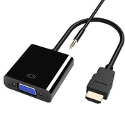 Adapter, Przejściówka VGA (D-SUB) + Audio -> HDMI