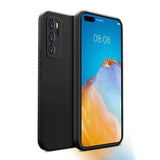 Etui Silikonowe - Liquid Silicone - Huawei P40 - Czarny