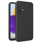 Etui Silikonowe - Liquid Silicone - Samsung Galaxy A52 4G / A52 5G - Czarny