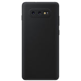 Etui Silikonowe - Liquid Silicone - Samsung Galaxy S10e - Czarny