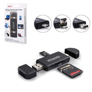 Czytnik Kart z USB OTG (SD / Micro SD/ MMC) - Wersja USB-C