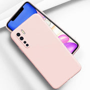 Etui Silikonowe - Liquid Silicone - Xiaomi Mi Note 10 Lite - Różowy