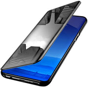 Etui Clear View - Samsung Galaxy A71 - Czarny